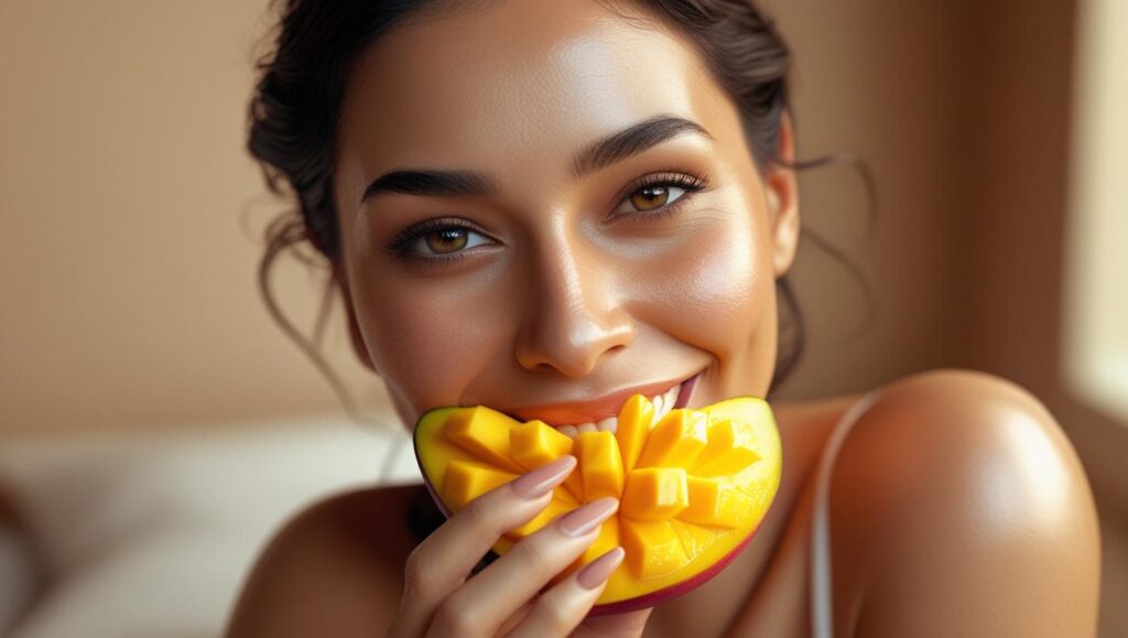 comer fruta es importante como cuidado al hacerte un tratamiento de foxy eyes o hilos tensores para los ojos