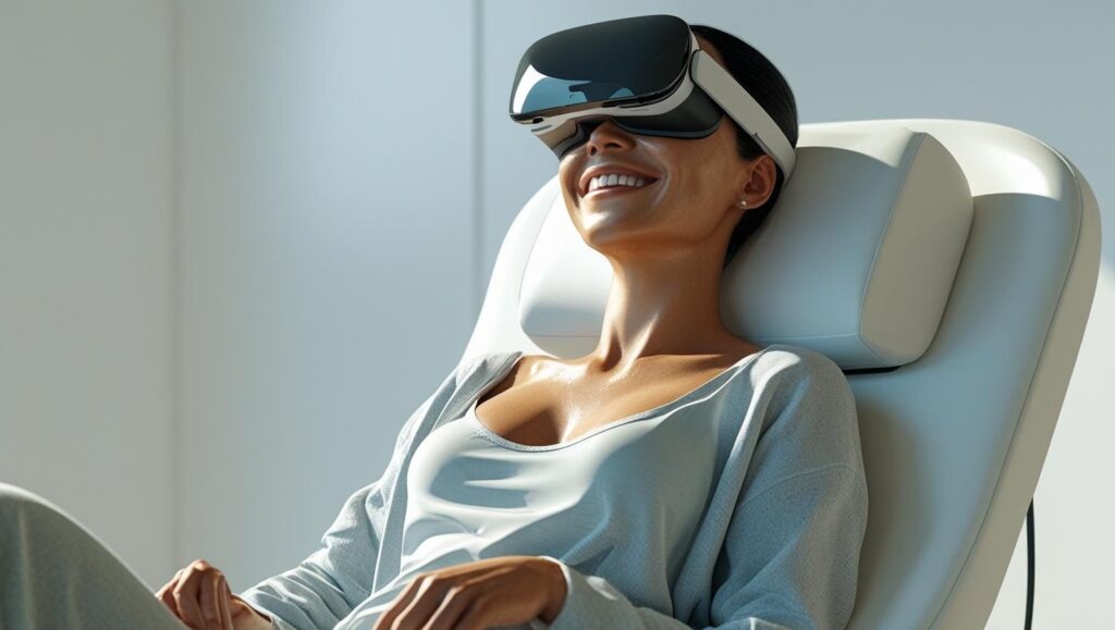 disfruta de una sesión de realidad virtual mientras que finalizas tu tratamiento de sueroterapia intravenosa en bogotá