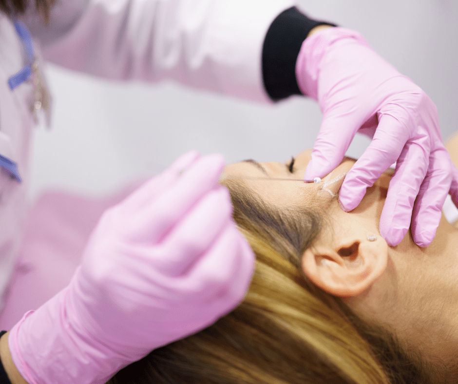 Get ready for your Eye Thread Lift treatment