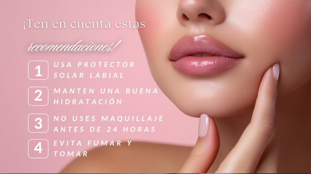 Recomendaciones para el relleno labial Monreal Bogotá