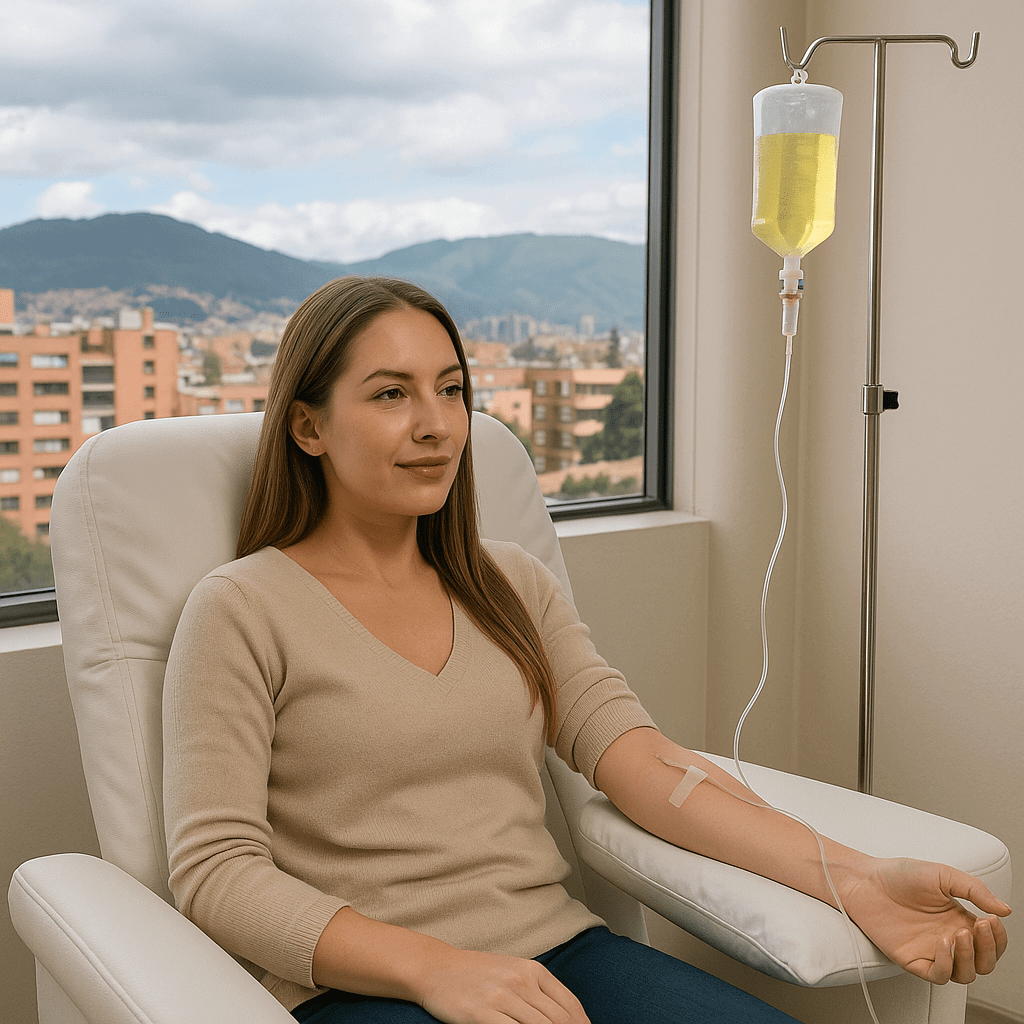 el tratamiento de sueroterapia en bogotá es indicado para reanimarte después de una jornada pesada